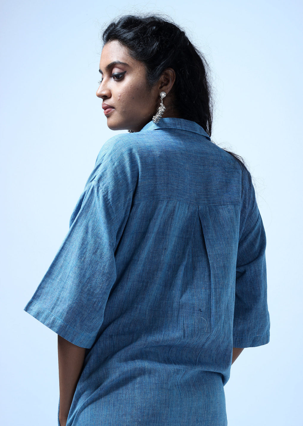 Indigo shirt tunic - Karnam