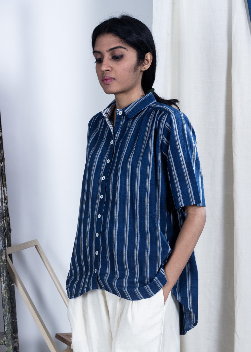 Nishimeya - Stripe shirt Freestyle - Karnam