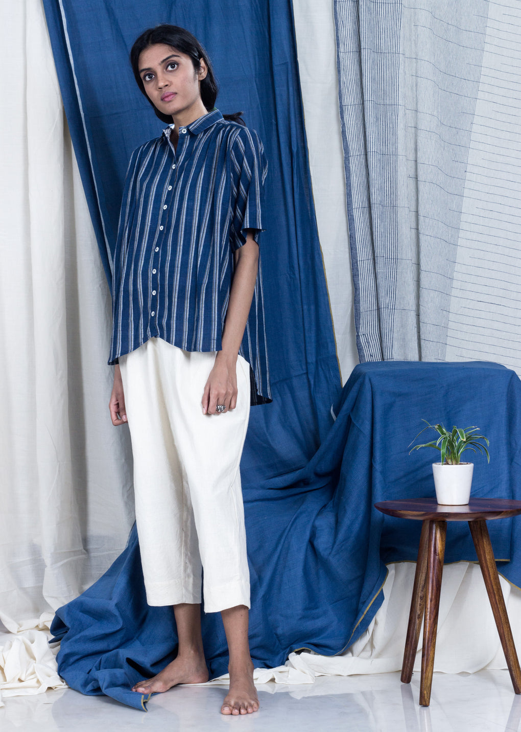 Nishimeya - Stripe shirt Freestyle - Karnam