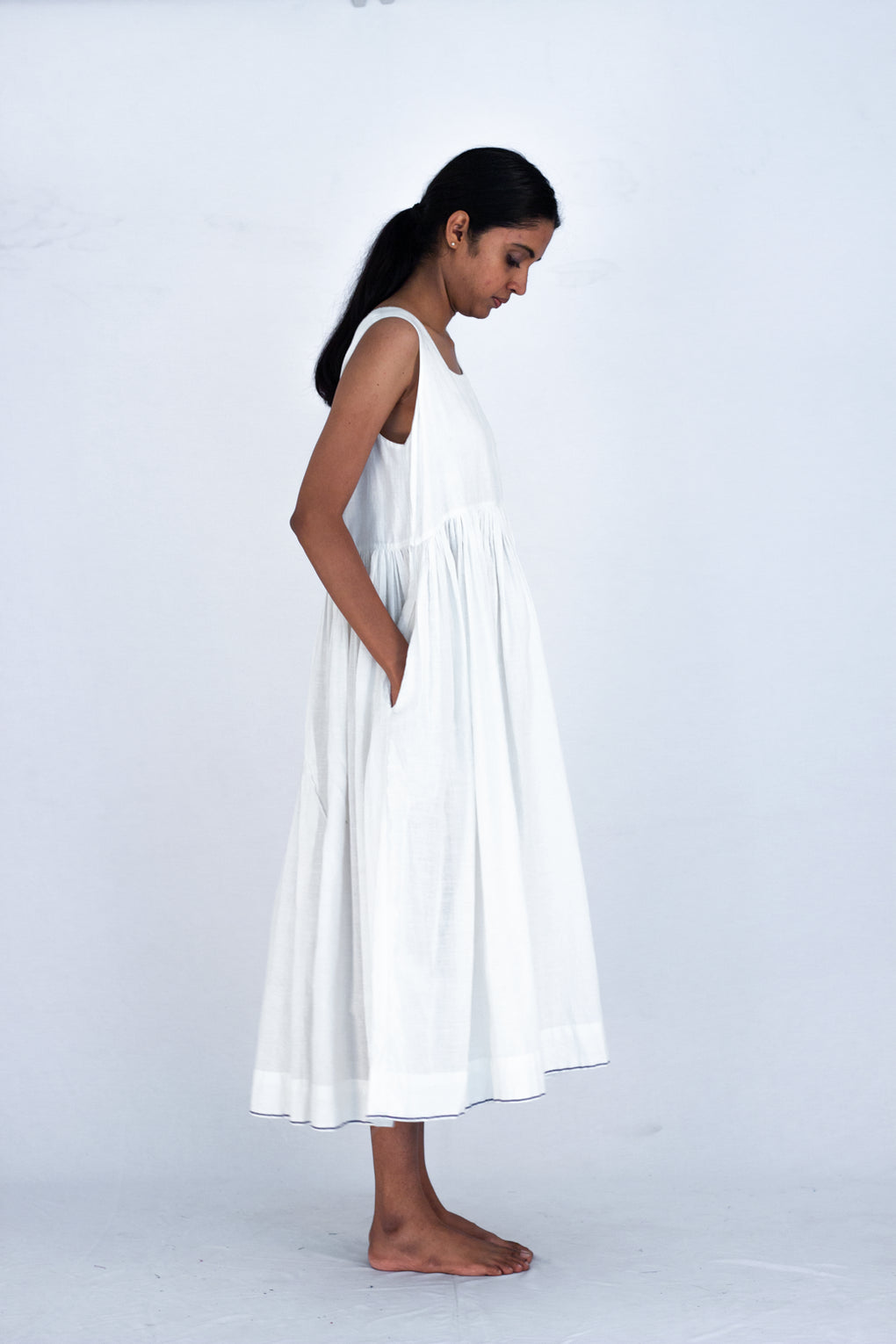 Acrotome - muslin slip dress - Karnam