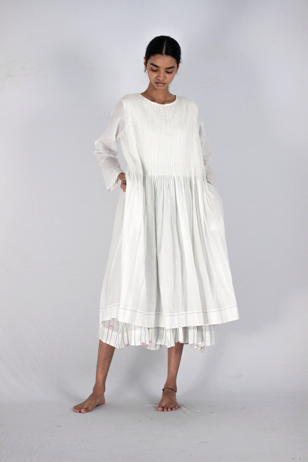 Barringtonia - Pleated dress - Karnam