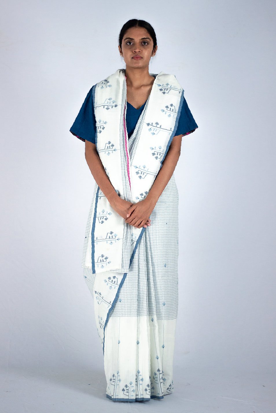 Kund - jamdani saree - Karnam